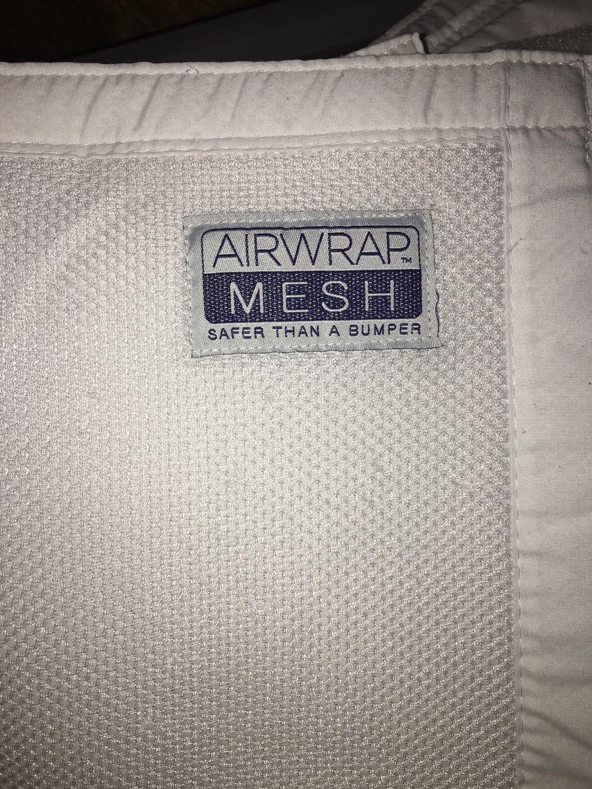 Airwrap 4 sided baby cot bumper John Lewis in SW11 London for £15.00