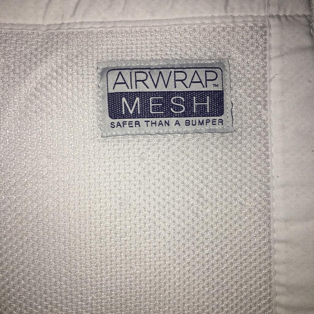 Airwrap 4 sided baby cot bumper John Lewis in SW11 London for £15.00