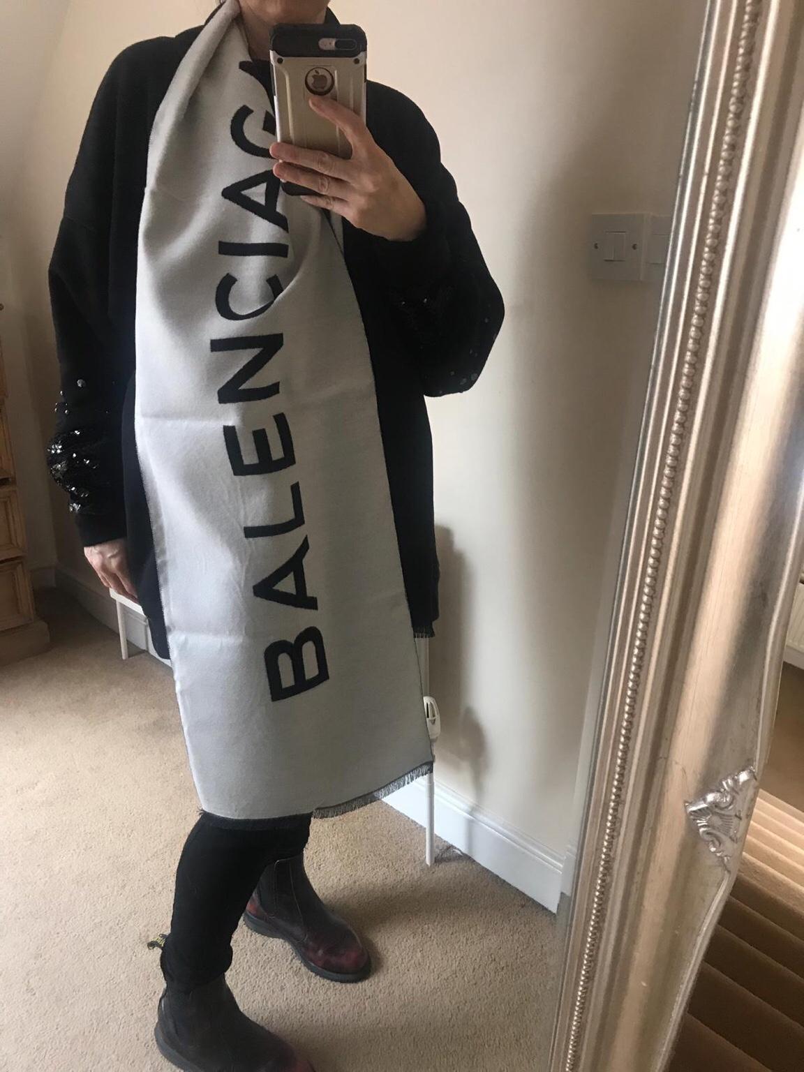 Balenciaga scarf discount replica