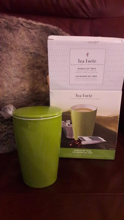 Buy & Sell Merseyside Saint Helens - Photos for Tea Forte ceramic mug with infuser.