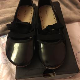 Black dolly shoes Zara size 12