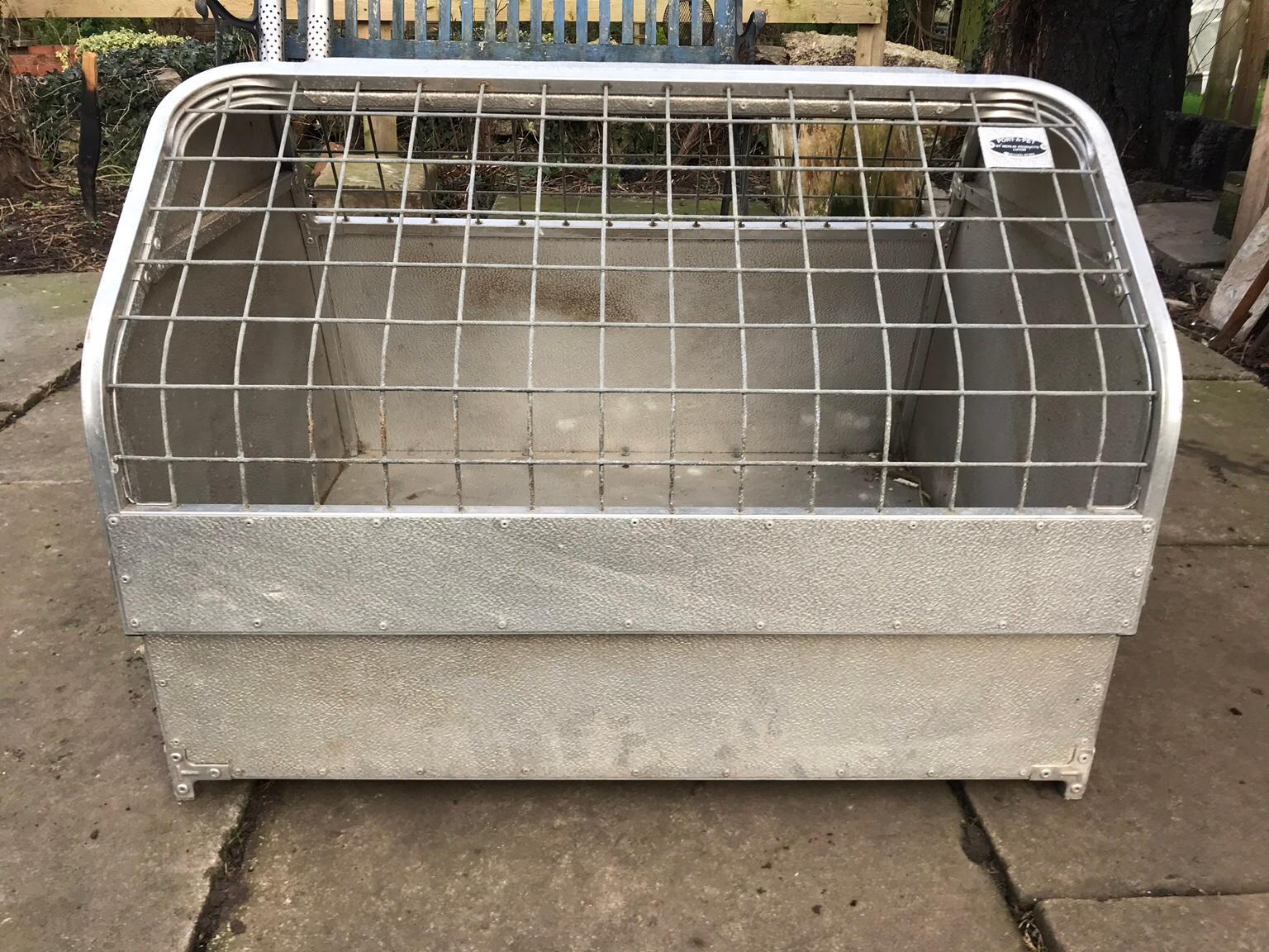 Port a pet on sale aluminium dog box