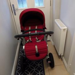 Used but great condition brittax affinity pushchair.
*Leatherette covered handle (can be adjusted by rotating and locking)
*Large shopping basket.
*Forward facing and parent facing.
*Seat can be adjusted across four positions.
*Seat has nice, large adjustable foot rest.
*Bumper bar can be removed.
*Chilli pepper cosy toes included and rain cover.
Comes from a smoke and pet free home.