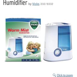 Vicks humidifier good condition