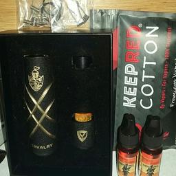 Cavalry v2 mod kit with cotton and juices and coils