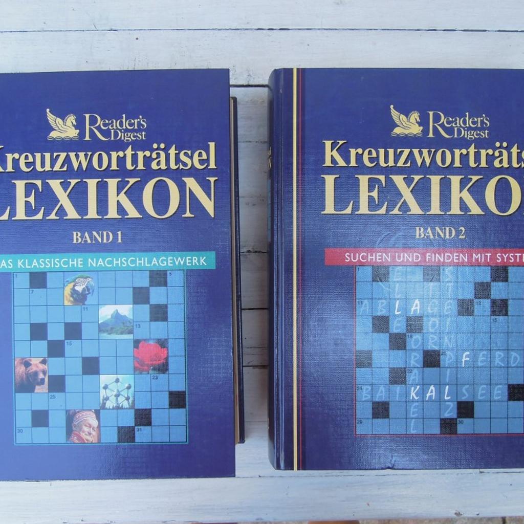ReadersDigest KreuzworträtselLexikon 1+2 in 96450 Löbelstein für 20