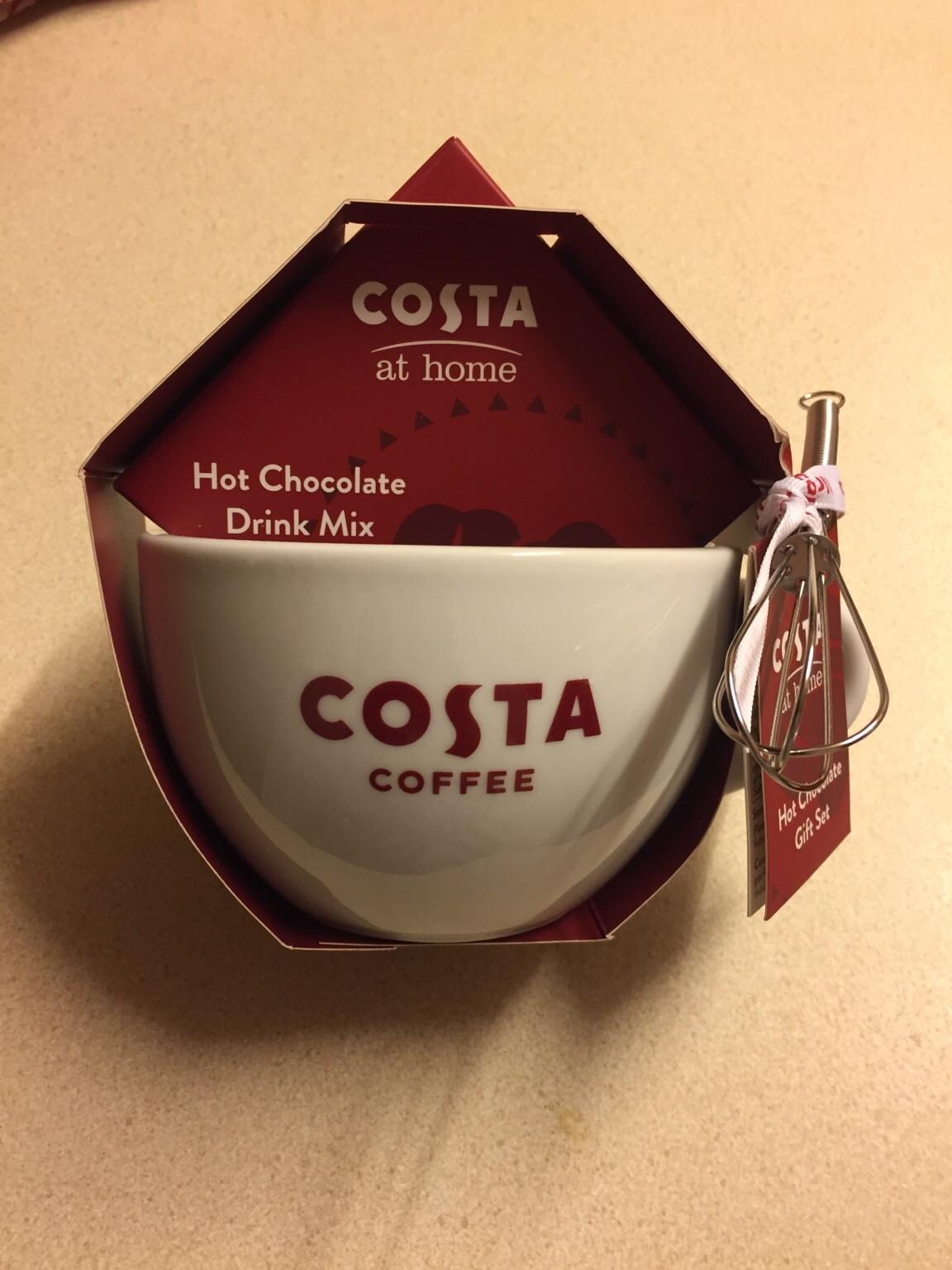 New Costa Coffee Mug And Hot Choc Gift Set 5 In WS2 Walsall For 5 00 