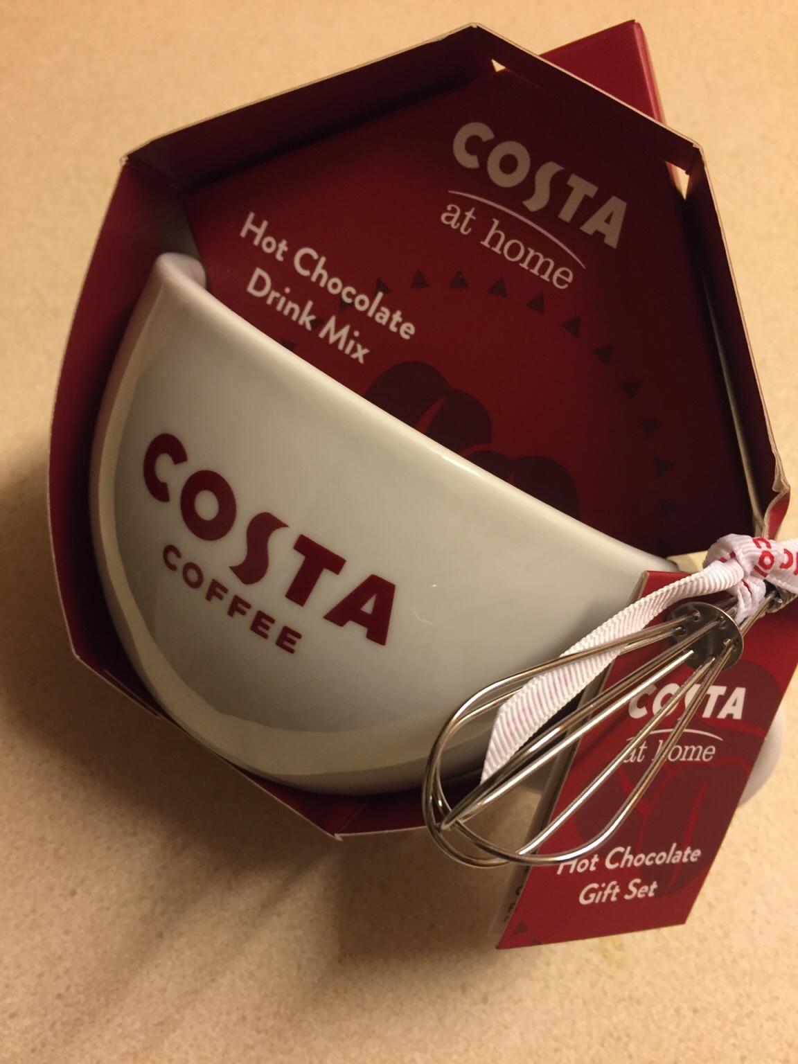 New Costa Coffee mug and hot choc gift set £5 in WS2 Walsall for £5.00 for sale Shpock
