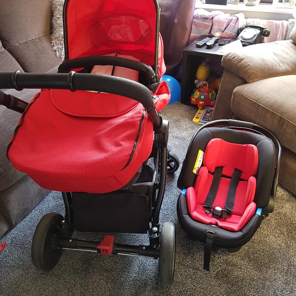 Mothercare4 wheel journey travel system in DE72 Erewash for £150.00