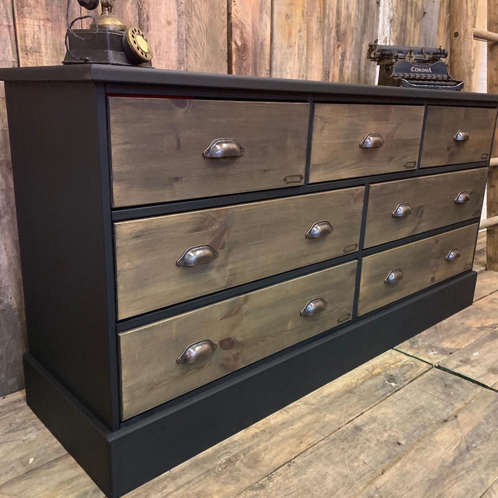 Large upcycled chest of drawers industrial in Walsall for £325.00 for ...