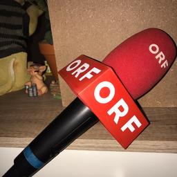 Originaler ORF Würfel und Popschutz ohne Mikrofon!