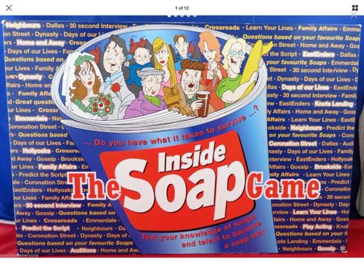 Buy & Sell Greater Manchester Manchester - Photos for THE INSIDE SOAP BOARD GAME Toys