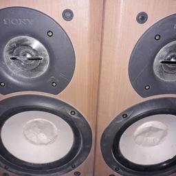 Sony Speakers used but in good condition