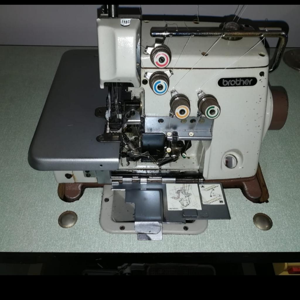 Brother EF4B531 industrial Overlocker in LE3 Leicester for £250.00 for