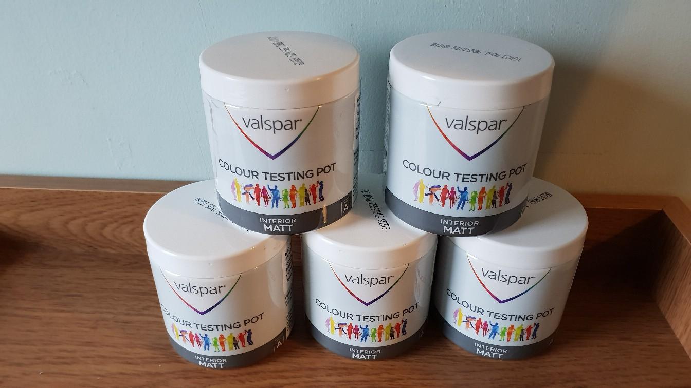 Valspar Paint Sample Tester Pots 236ml in B63 Dudley for £1.00 for sale