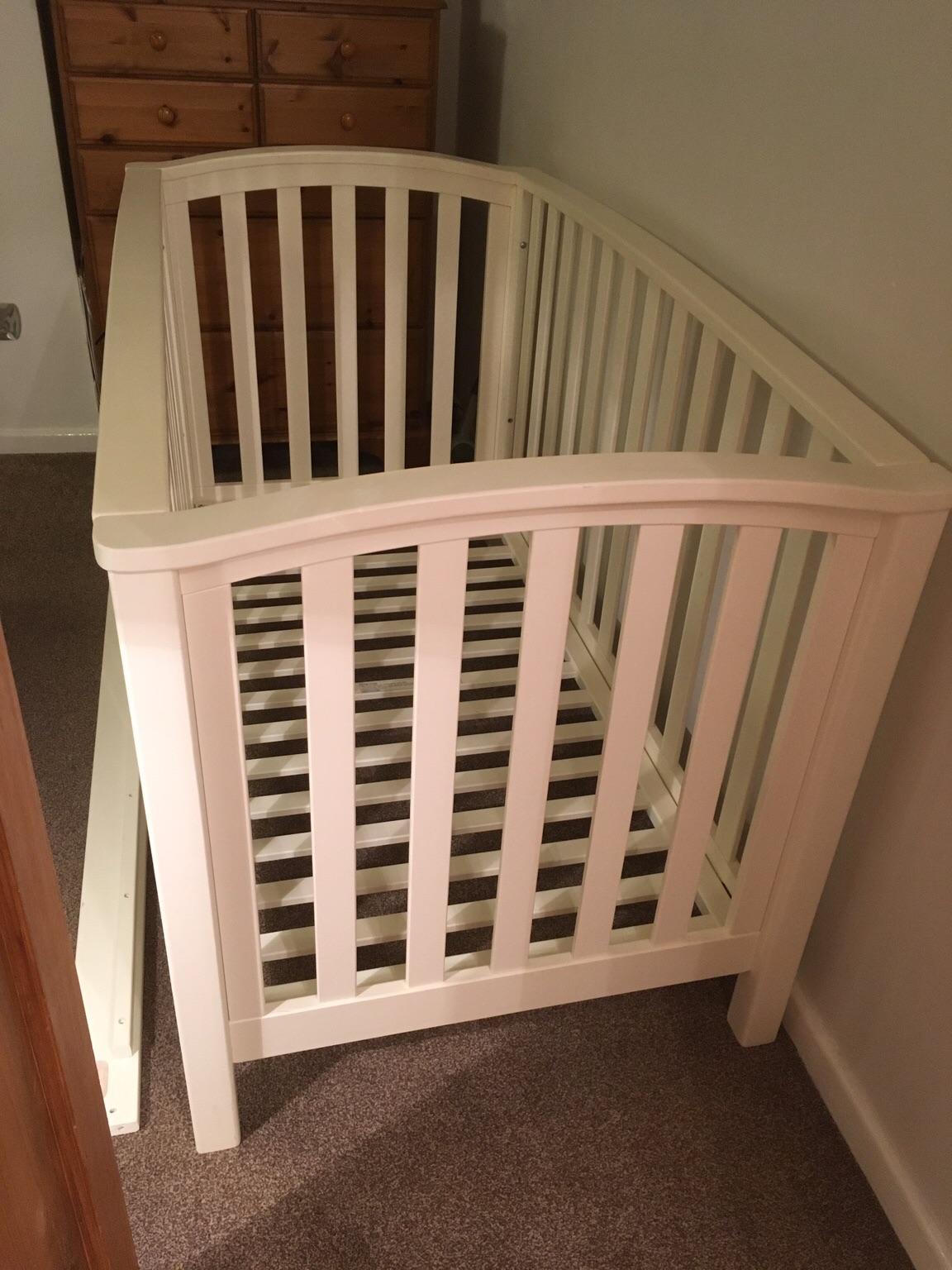 Mamas Papas Alpine Cot Bed in Amber Valley for 64.00 for sale