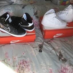 Both size five
White are new never worn
Black worn twice
£10 per pair
Collect only