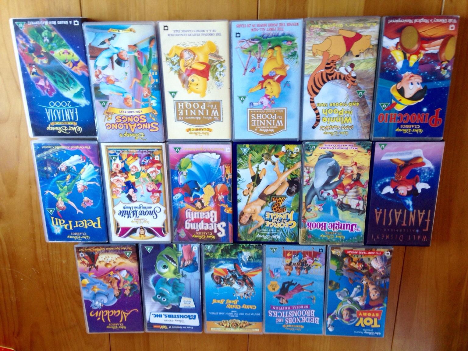 Disney VHS collection in Calderdale for £5.00 for sale | Shpock