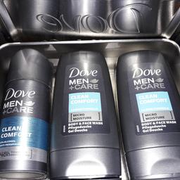 Dove Men + Care Gift Set 55ml all in good condition unused