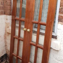 here I am selling a pair of French doors
in nice condition
height 198
width 46 1/2