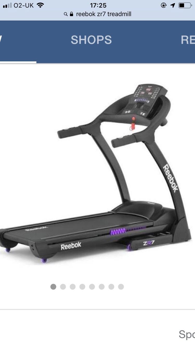 Reebok zr7 best sale treadmill price