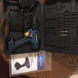 Brand new workzone drill set with drill bits