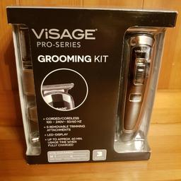 Visage pro-series Grooming Kit for sale. This is  brand new and unopened as it was an unwanted Christmas present. Collection from Larkfield.