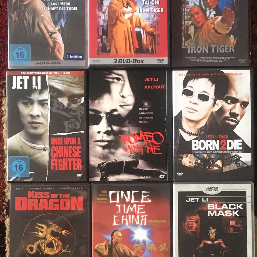 Jet Li DVD Filme als Set oder Einzel DVD ab2€ in 86462 Langweid am Lech