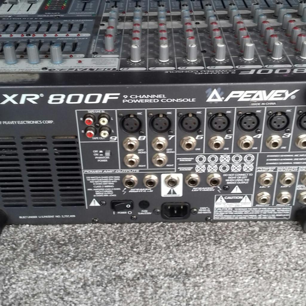 Peavey XR800F Powered Mixer 8 channel in ST11 Stafford for £285.00 for
