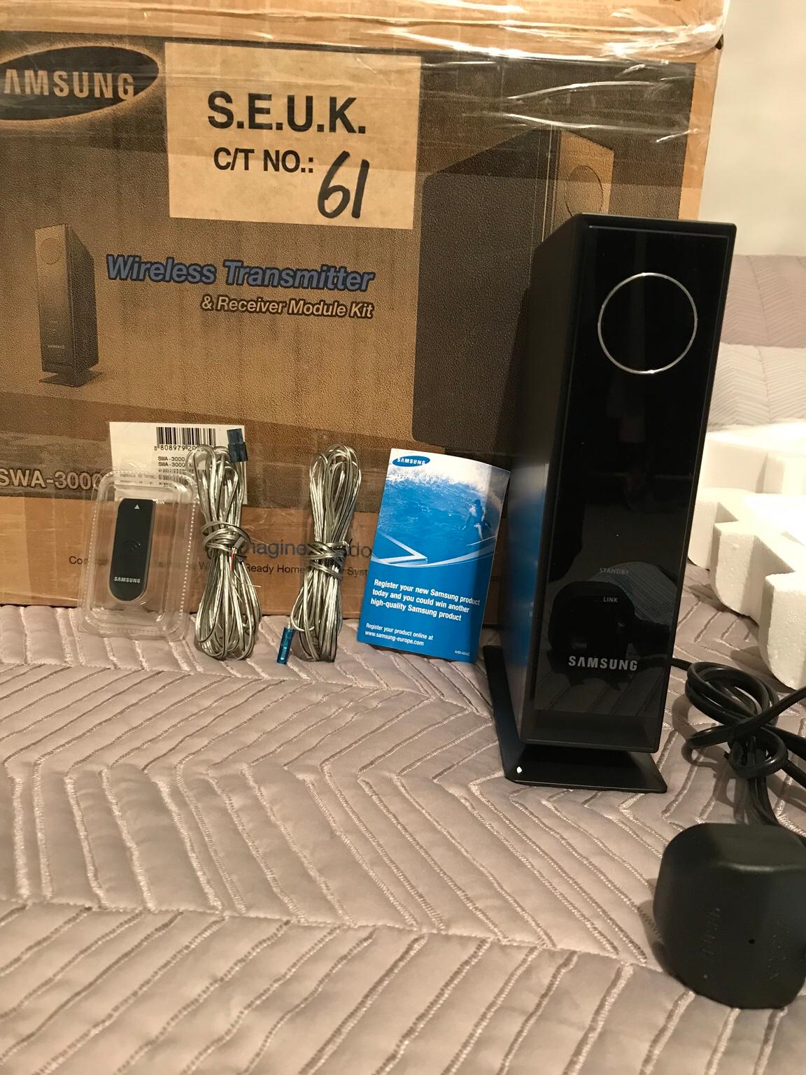 Samsung wireless transmitter and receiver kit in CH63 Wirral for £40.00