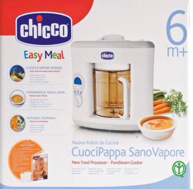 Chicco easy meal cuoci pappa sano vapore