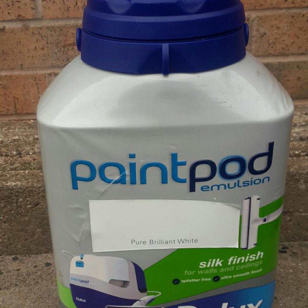 Dulux Paintpod Emulsion, Brand New, White in B37 Solihull for £14.00