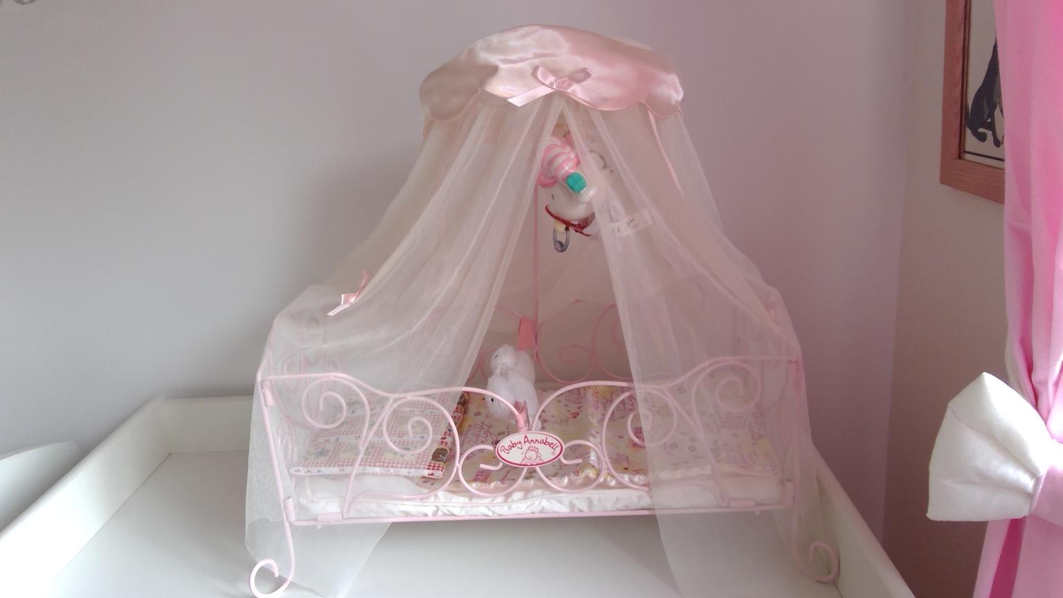 Baby annabell metal cot sale