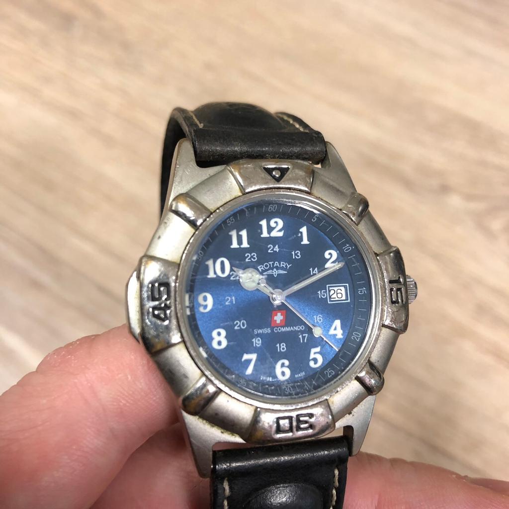 Rotary swiss hotsell commando watch