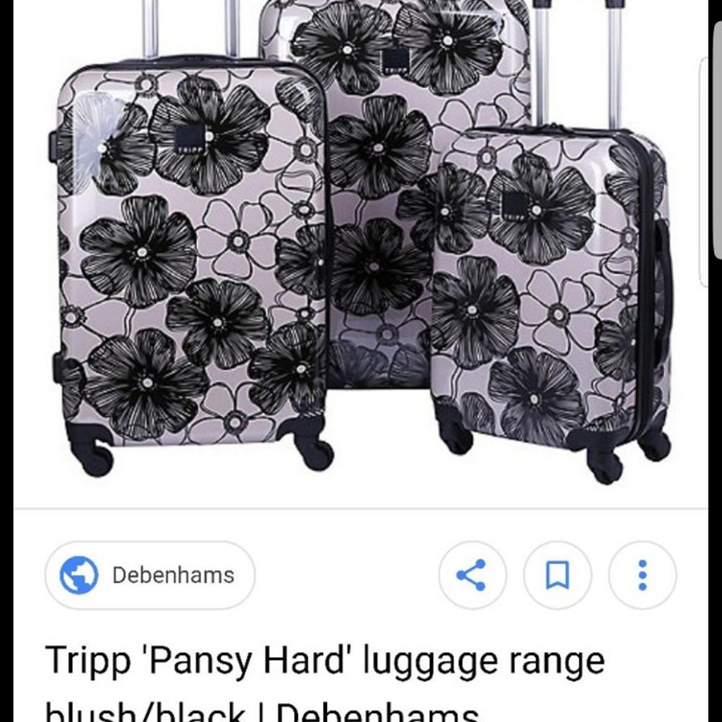 Tripp store pansy luggage