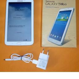 Samsung Galaxy Tab 3 7 Zoll 8GB WIFI 3MP Tablet weiß

Tausch möglich