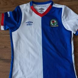 medium boys Blackburn Rovers football shirt
used condition
collection from Darwen