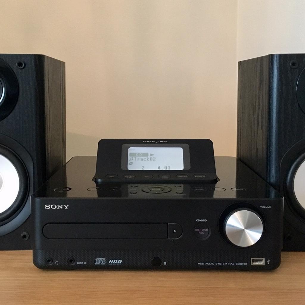 Sony Giga Juke HDD Audio System NAS-E300HD in Broughton for £100.00 for ...