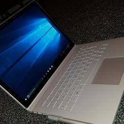Good condition 
Couple of small dents as shown in the picture
Comes with original charger and Bluetooth pen 
detachable screen
Running Windows 10 Pro
8gb Ram
i5-6300u 6th gen
2.40ghz 
4 logical processors
Overall really fast laptop
£450 Ovno