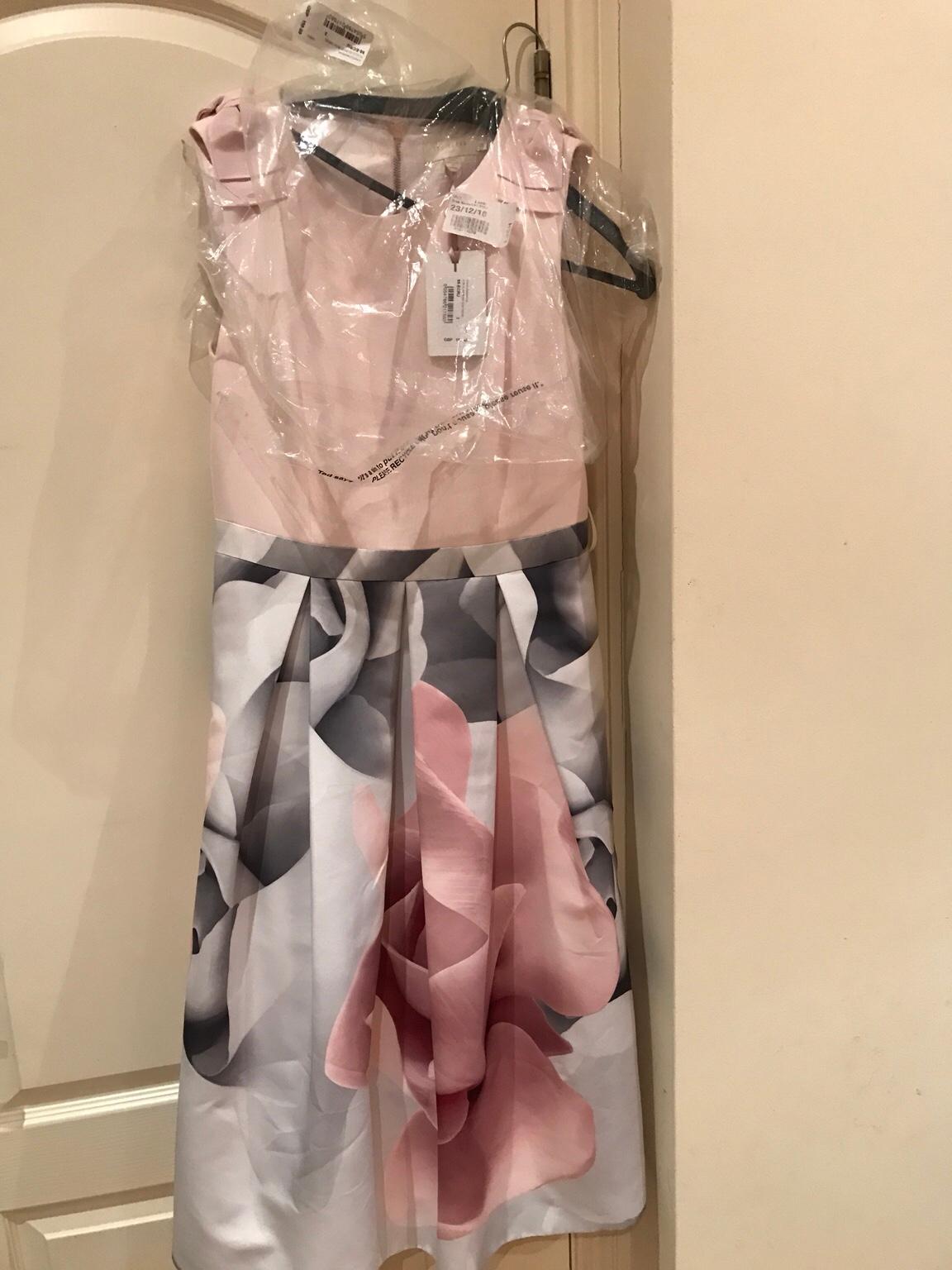 Ted baker riina store porcelain rose dress