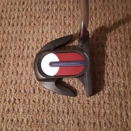 This Putter has been used but in very good condition. it's the Ping Y Worry 35 inch Right Handed Putter. Head 8, Shaft 9, and Grip 9. The grip is a Super Stroke one which is quite new. It also comes with Magnetic Ping head Cover. Buyer won't be disappointed. This item is on another site to sell as well. Thanks for looking.