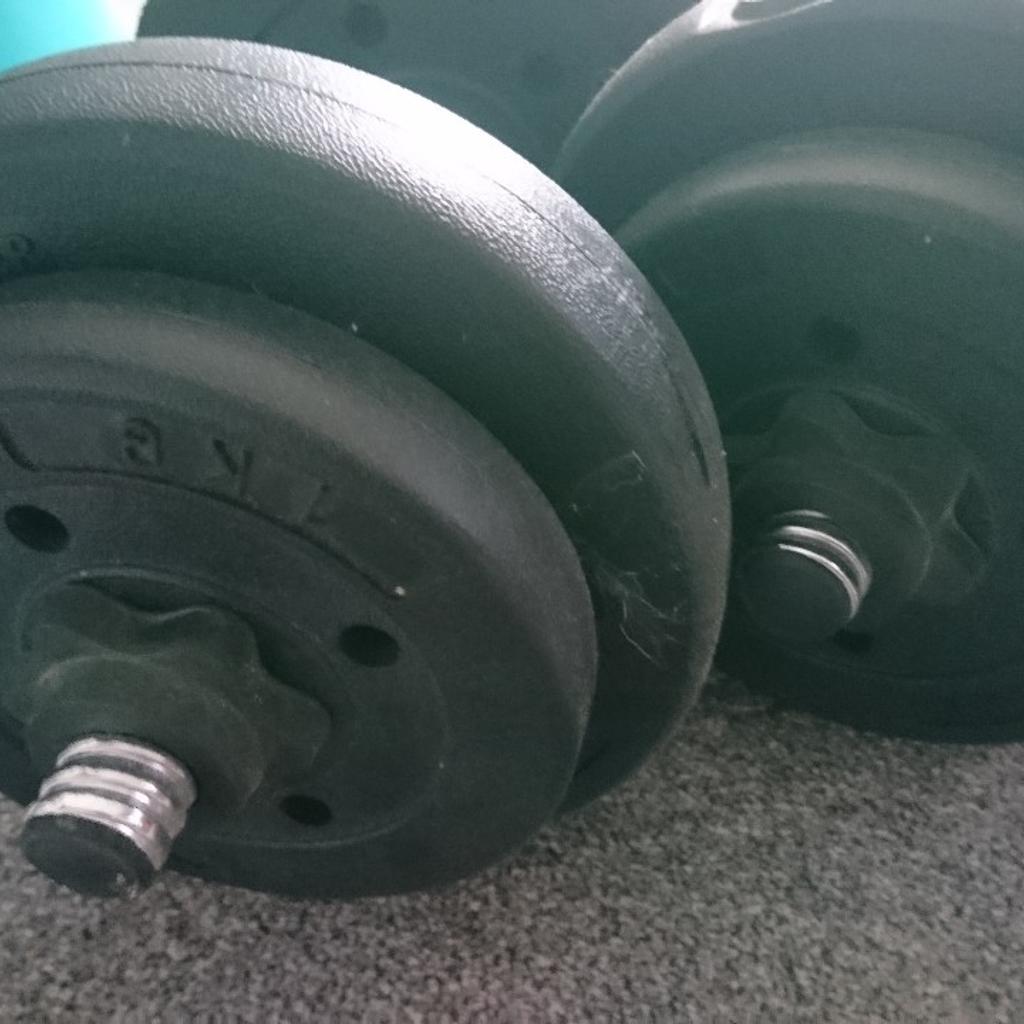 14KG DUMBBELLS WEIGHTS ARGOS in LS12 Leeds for 6.00 for sale