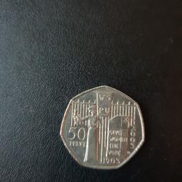very rare .give women the vote 50p coin