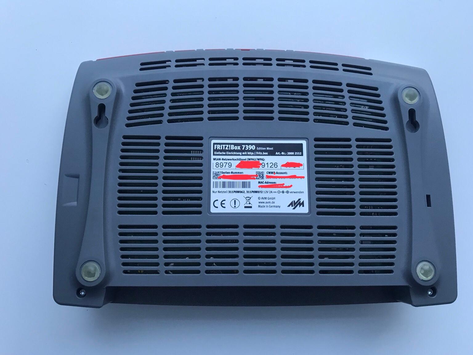 AVM Fritzbox 7390 Wlan Router / Modem in 82166 Gräfelfing für 15,00