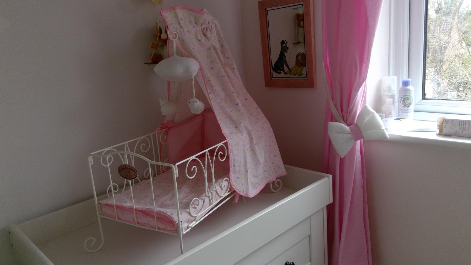 Baby Annabell Doll Metal Frame Cot in GL2 Gloucester for 18.00 for sale Shpock