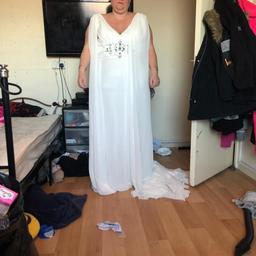 wedding dress 24 was 200 now 150 need gone now 130
