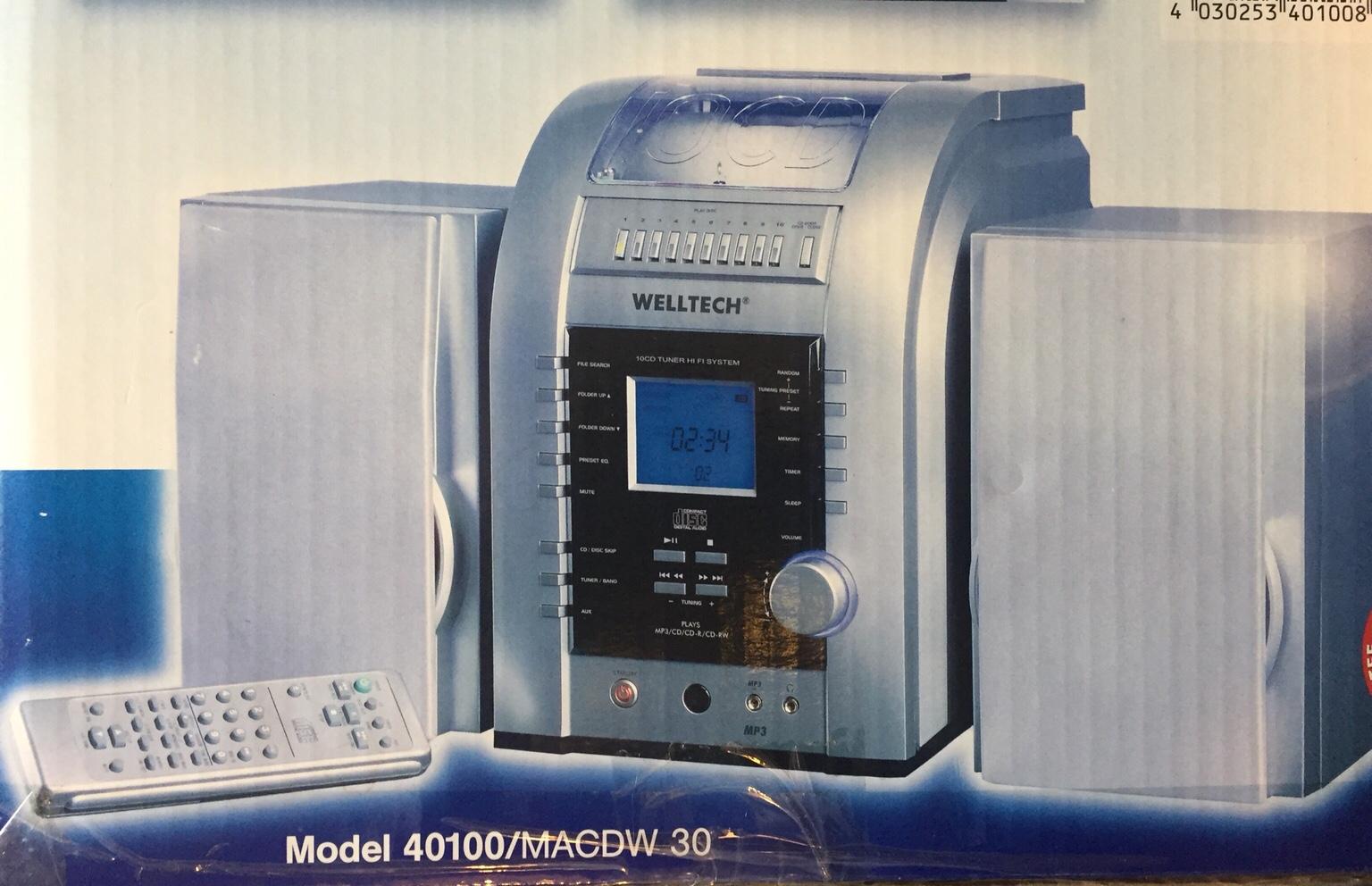 10 cd Welltech micro system in LL16 Denbigh für 15,00 £ zum Verkauf ...