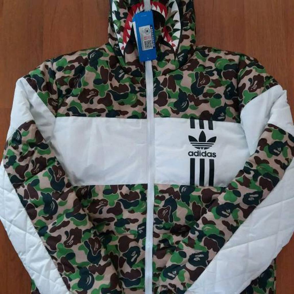 Adidas x 2024 bape winterjacke