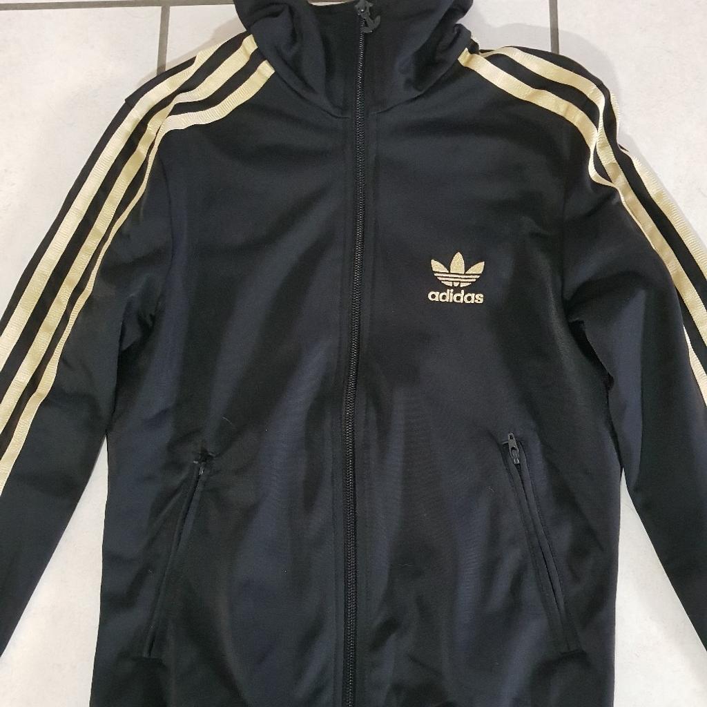 Felpa adidas nera oro online