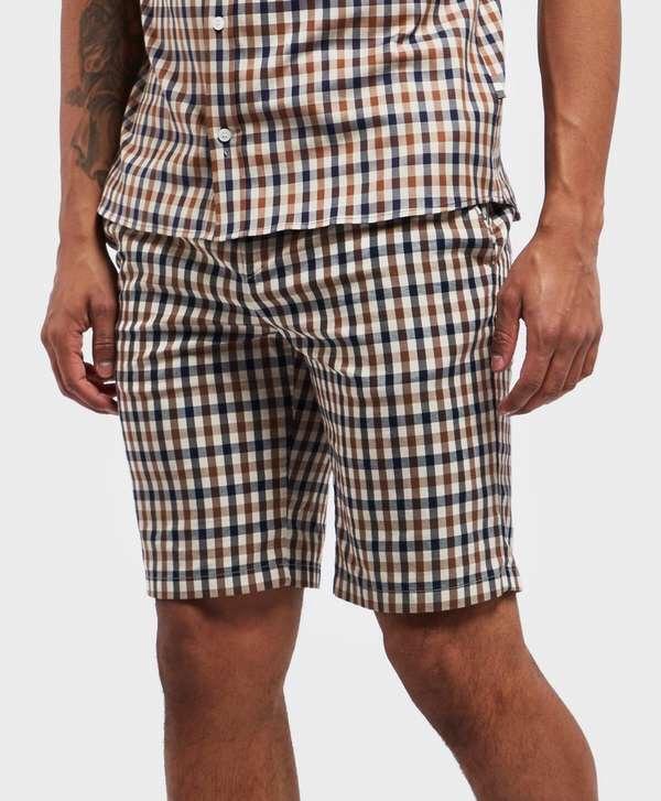 Aquascutum Club Check Chino Shorts 36 in TS18 Tees for 45.00 for